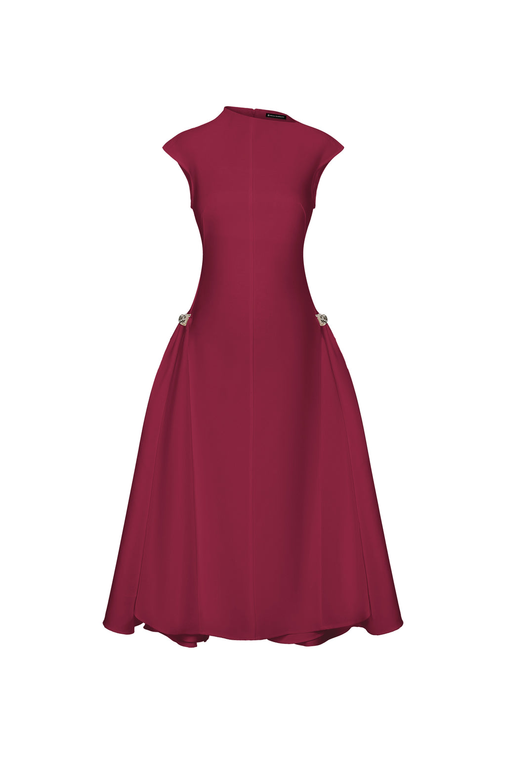 Paca Choker Sleeveless RosePink Maxi Dress