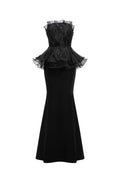 Oria Sleeveless Fishtail Bandage Maxi Dress