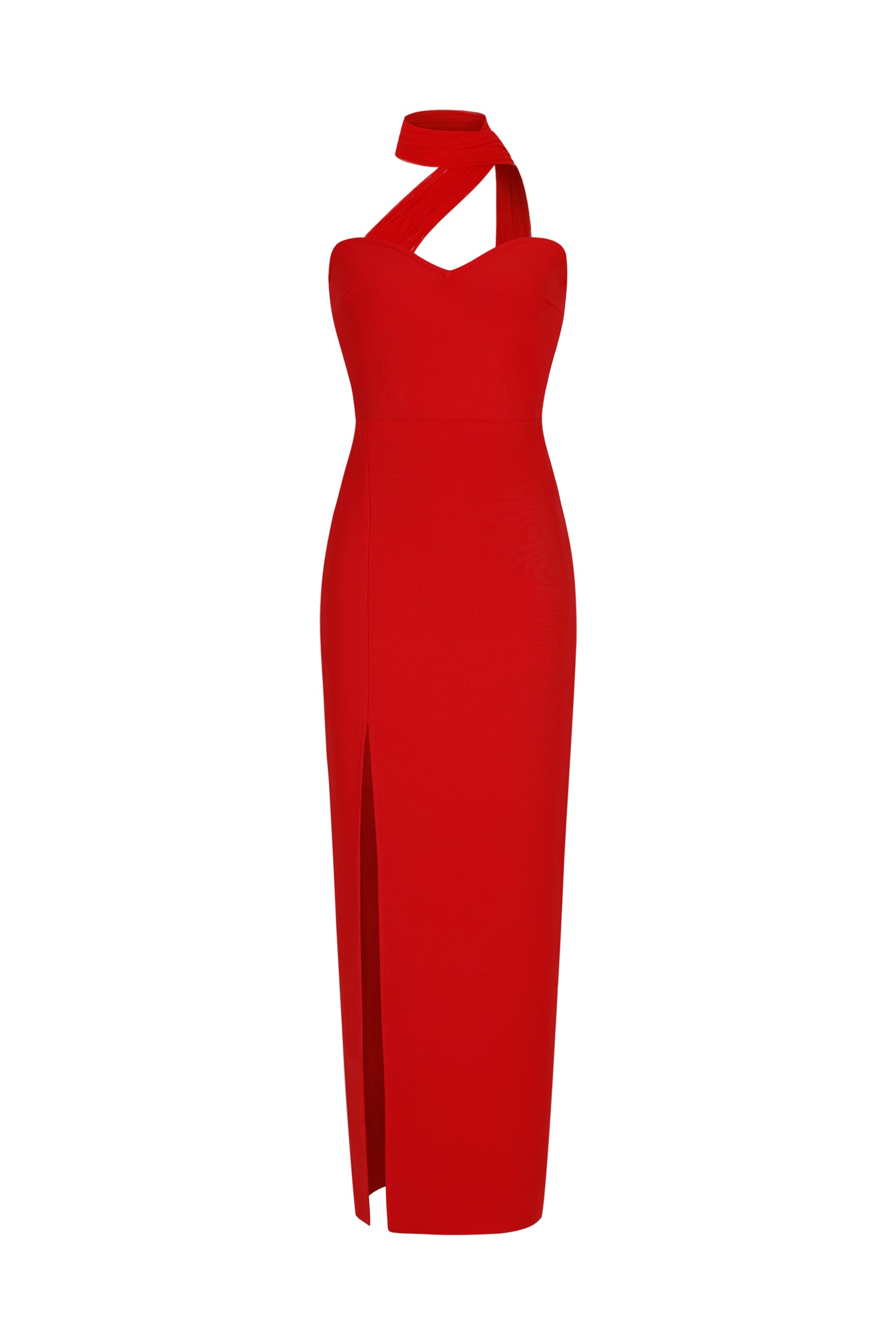 Raki High Slit Bandage Maxi Dress