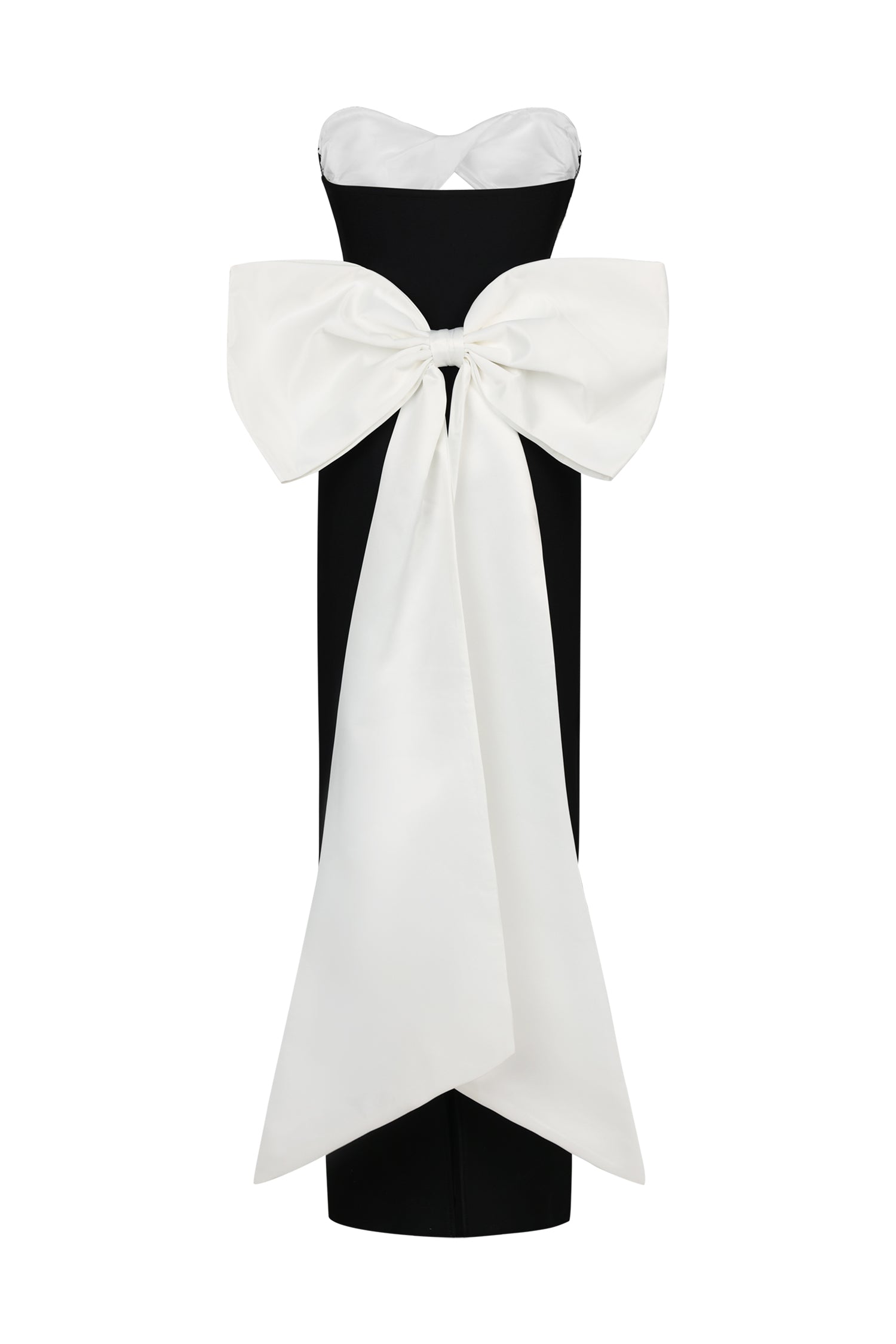 Raidah Sleeveless Bow Hollowed out Bandage Maxi Dress