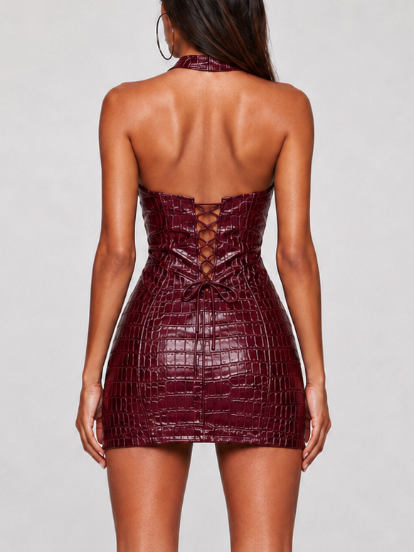 Untamed Muse Fringe Mini Dress