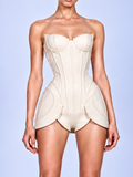 Sculpted Desire Corset Mini Dress