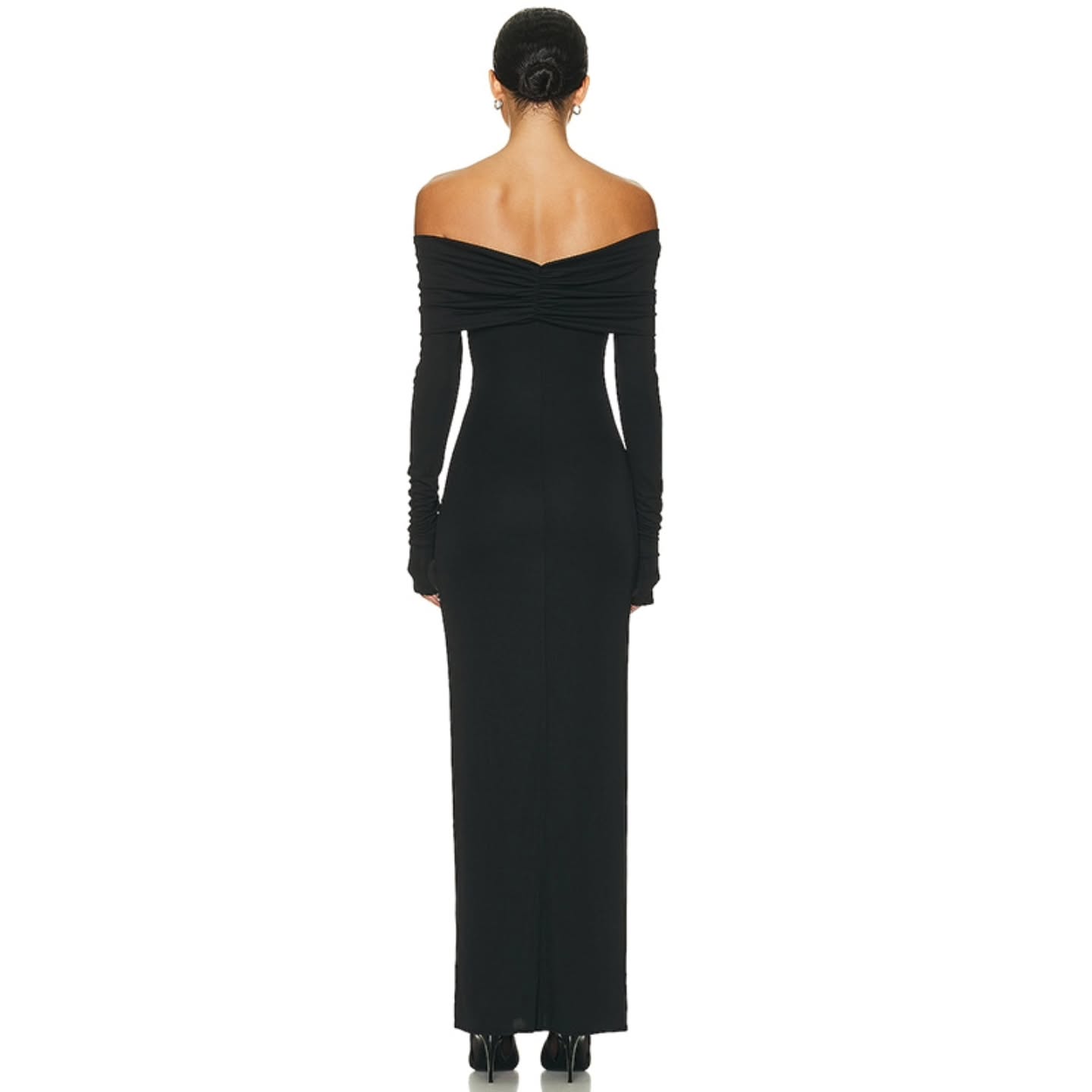 Evening Elegant Off-shoulder Dress