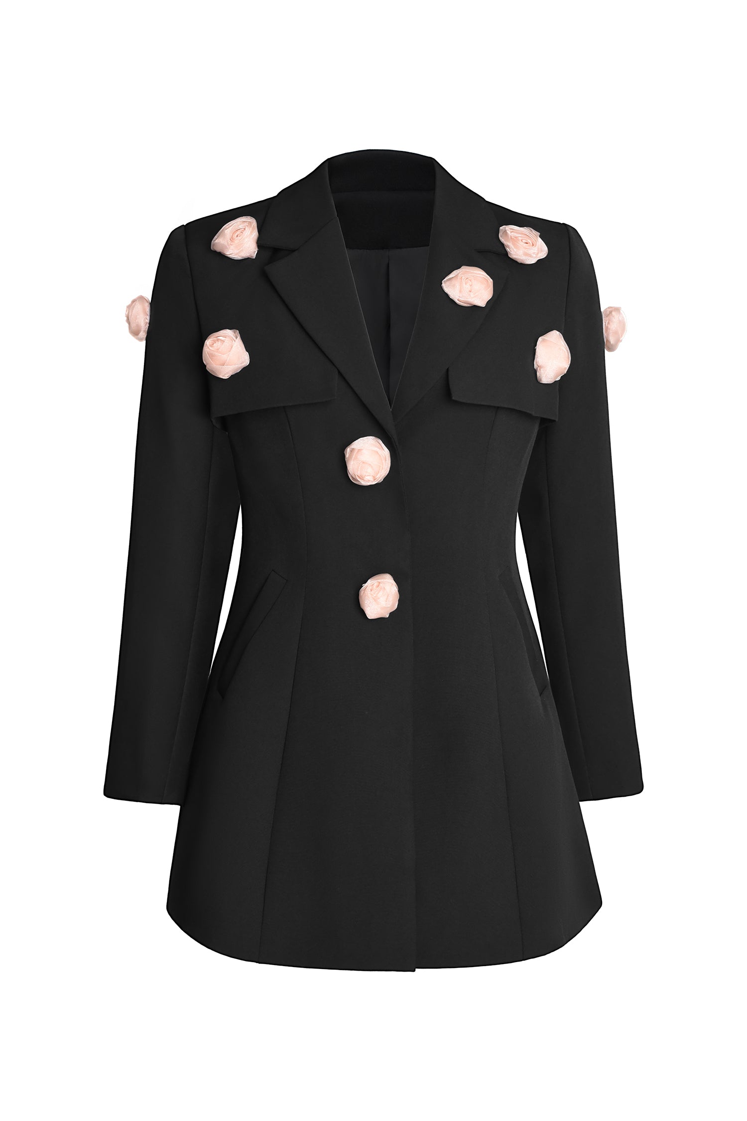 Zem Floral Embellished Blazer