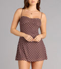 Dot to Trot Polka Dot Mini Dress
