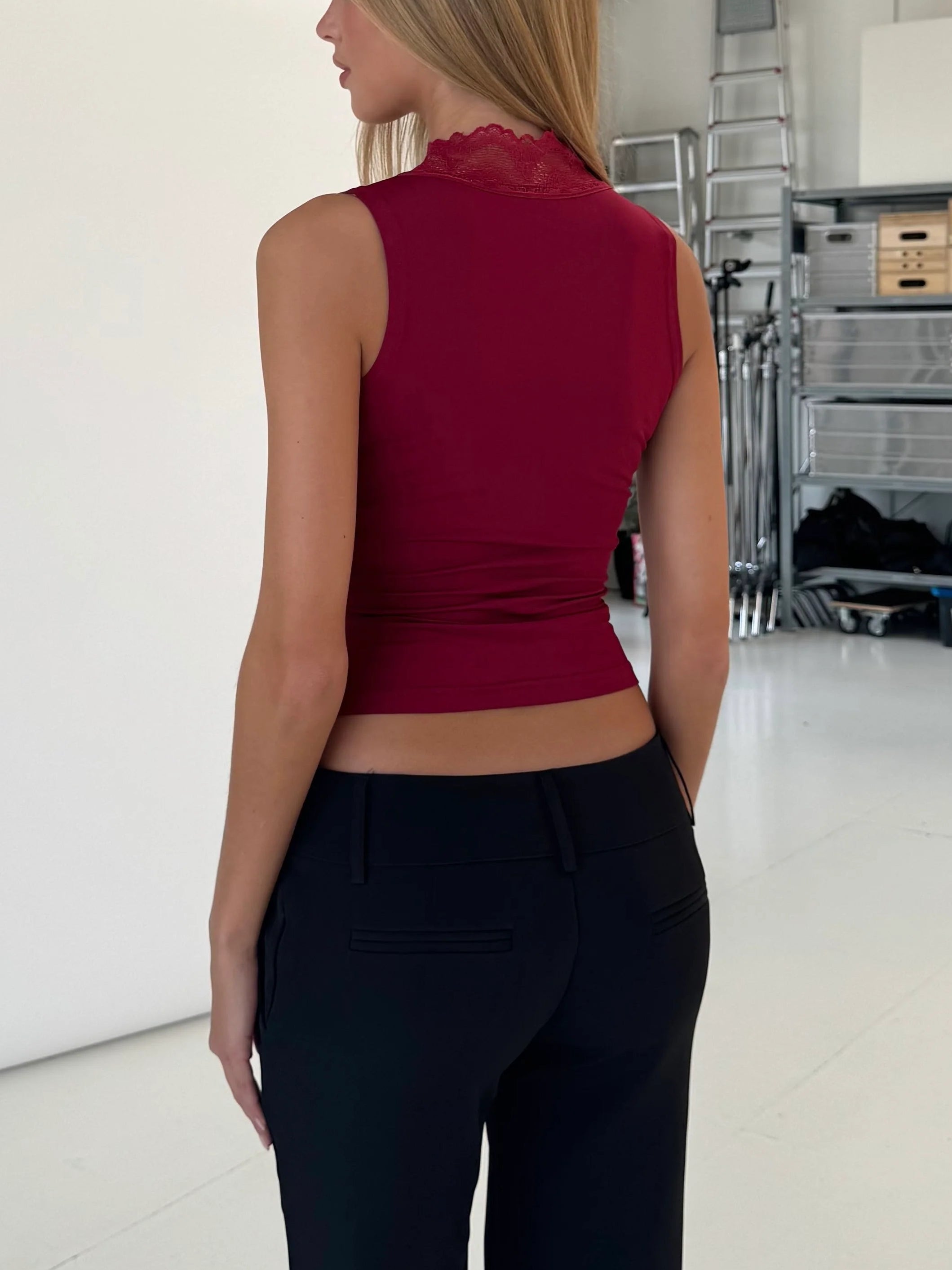 Lucia Basic Lace Top