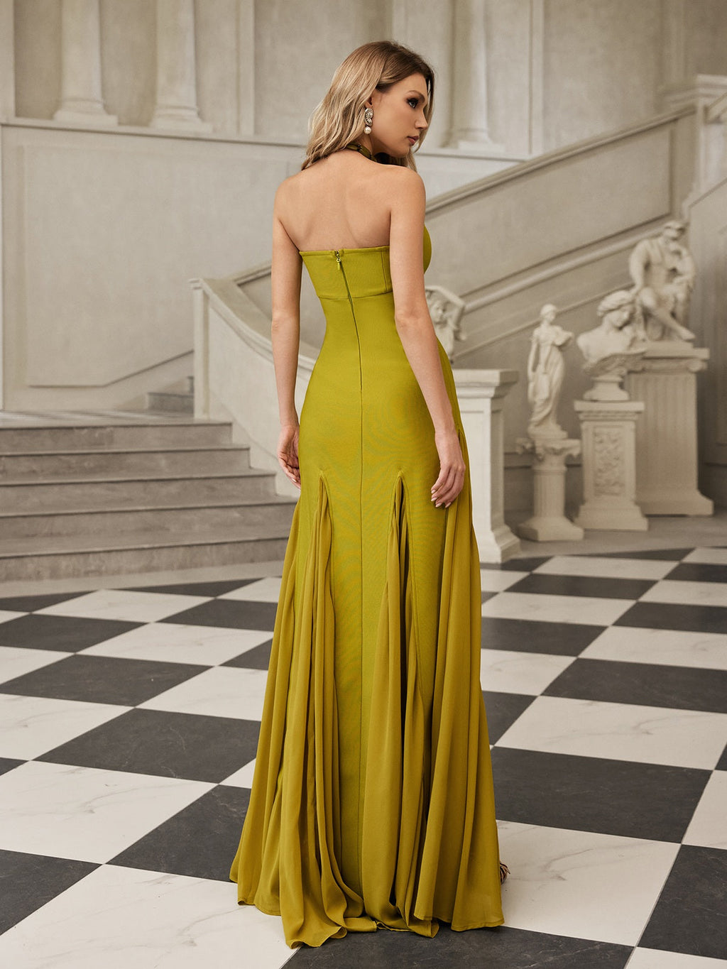 Gaeldriel Strapless Bandage Maxi Dress