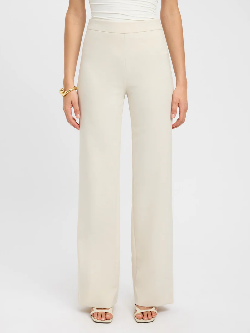 Low Cut Top & Flare Pants