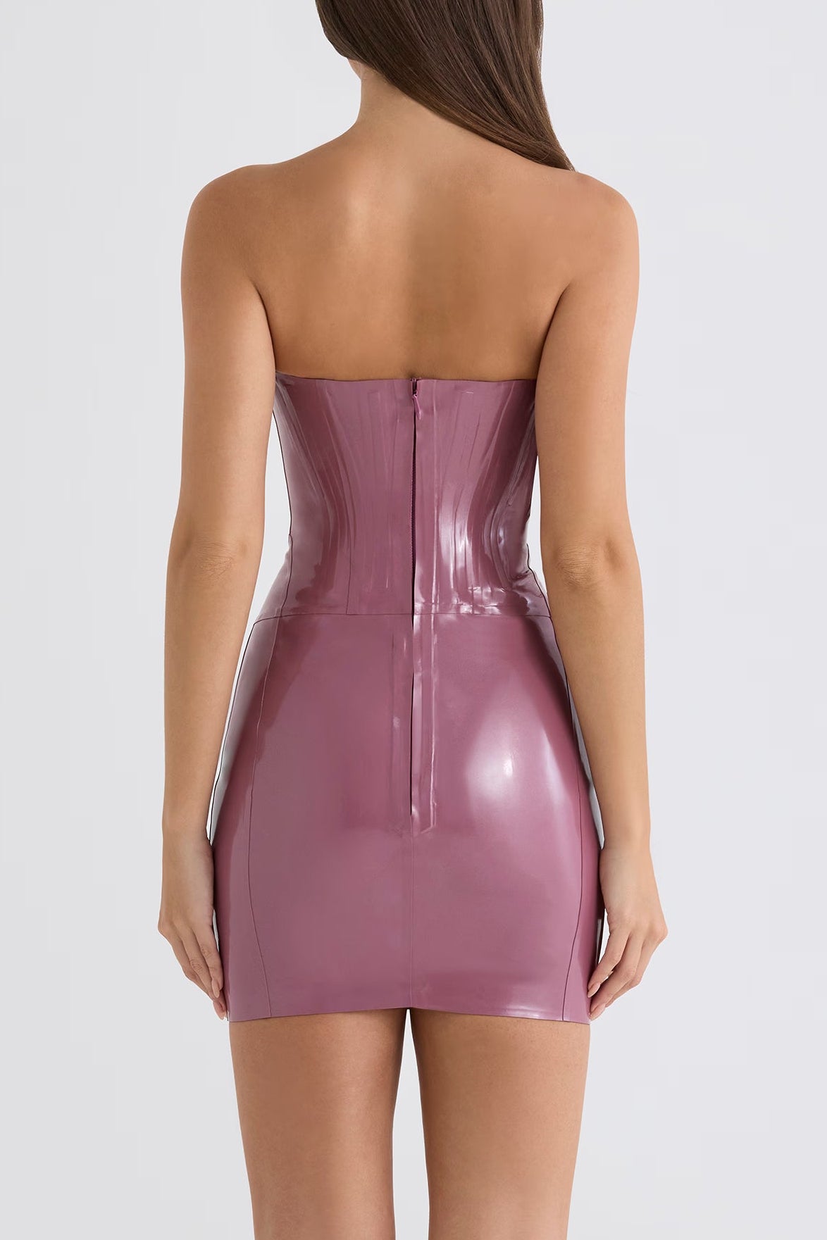 Strapless Corset Mini Dress