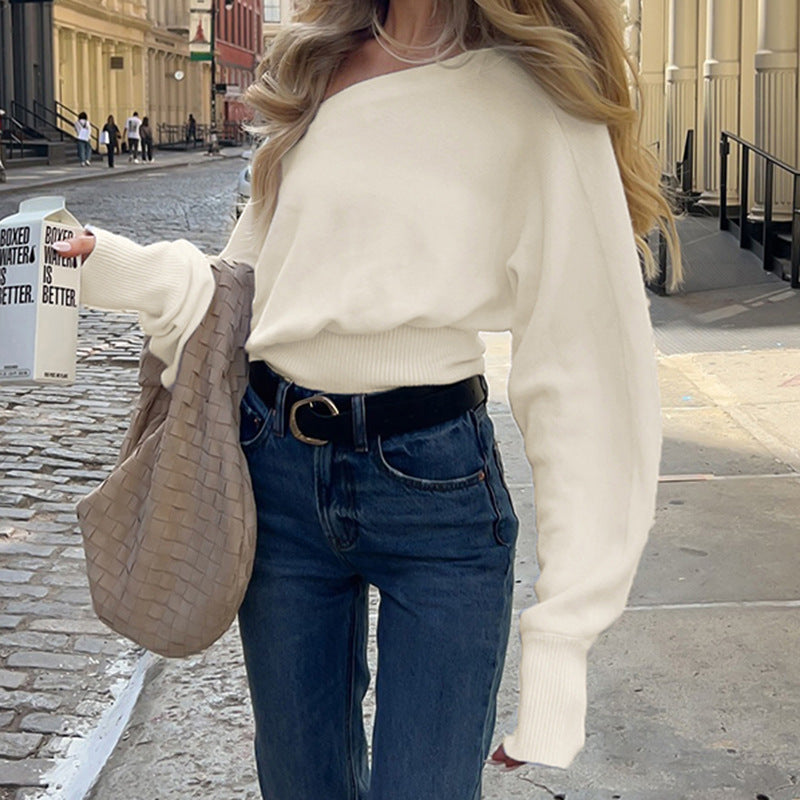 Street Comfortable Elegance Loose Sweater