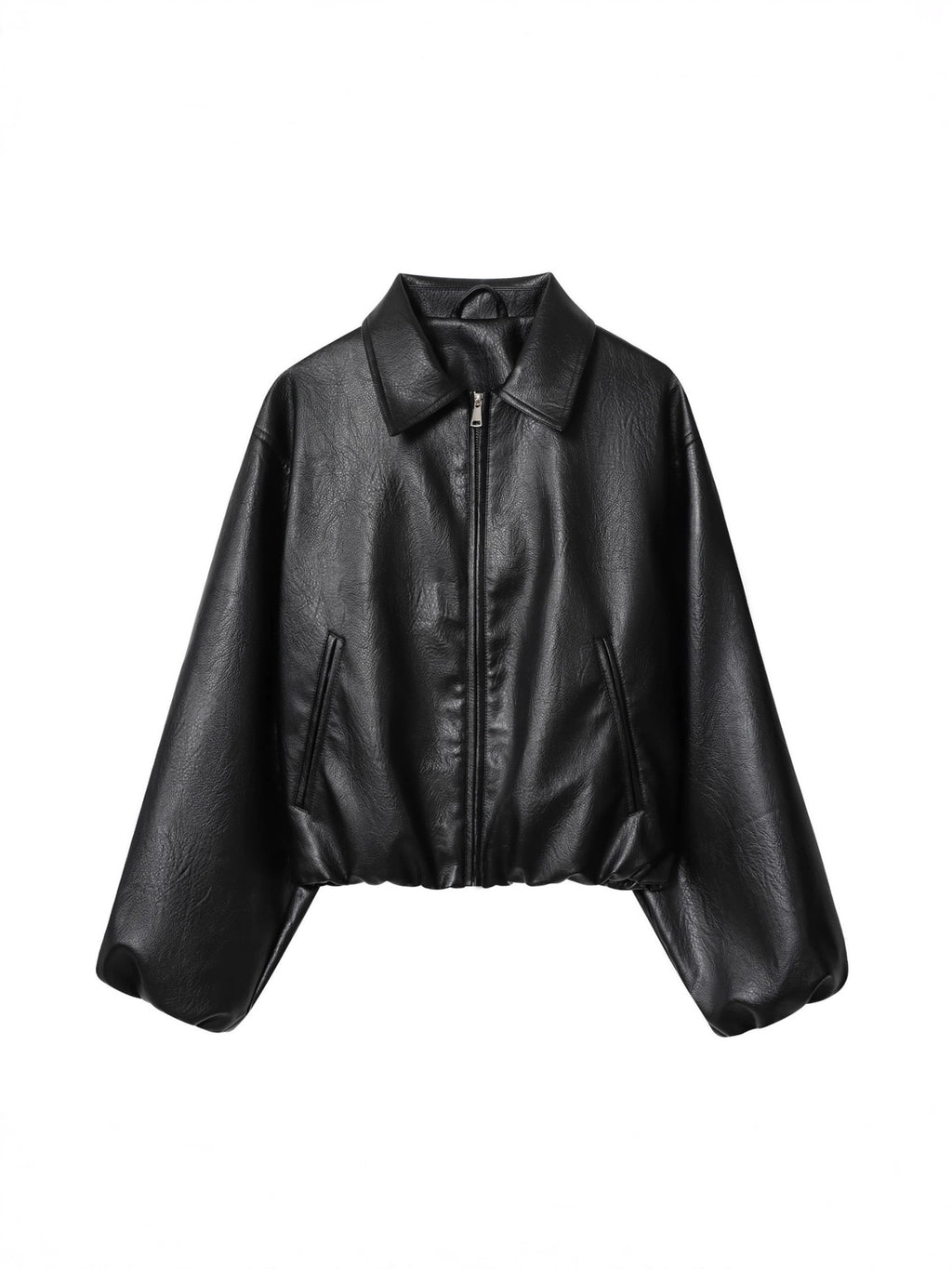Veste en cuir tendance et cool 