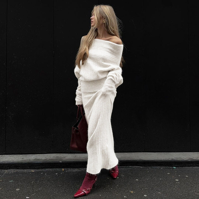 Ensemble tricot tranquille Winter Snowfield 