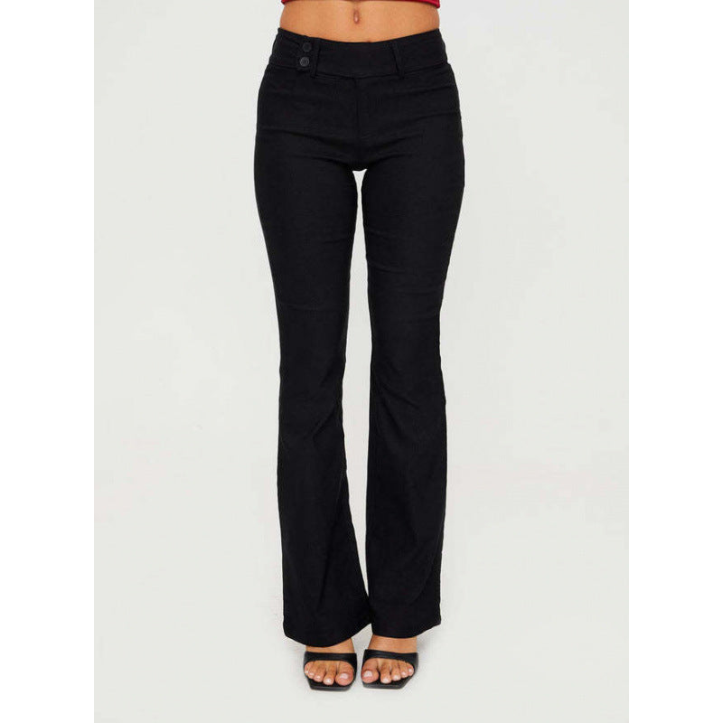 Urban Adventure Black Flare Pants