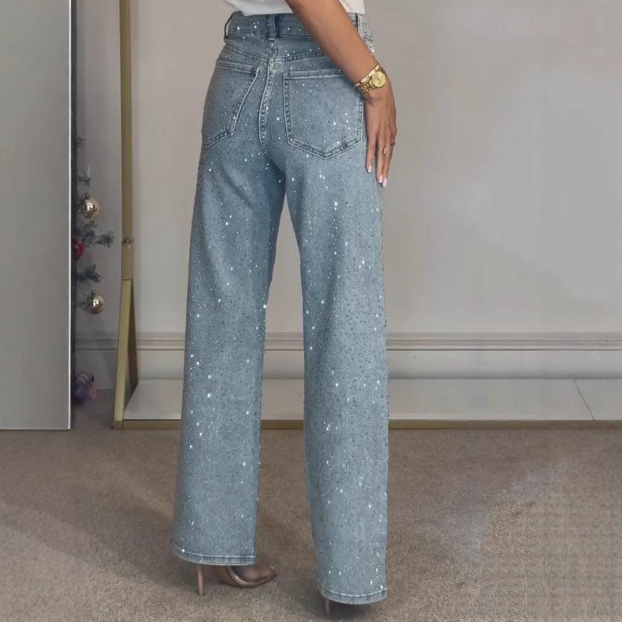 Starry Party Outfit Sparkling Party Sequin Pants