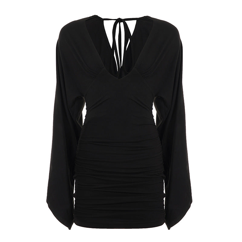Indoor Party Sexy Deep - V Mini Dress