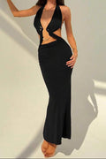 Elegant Alluring Cutout Bodycon Dress