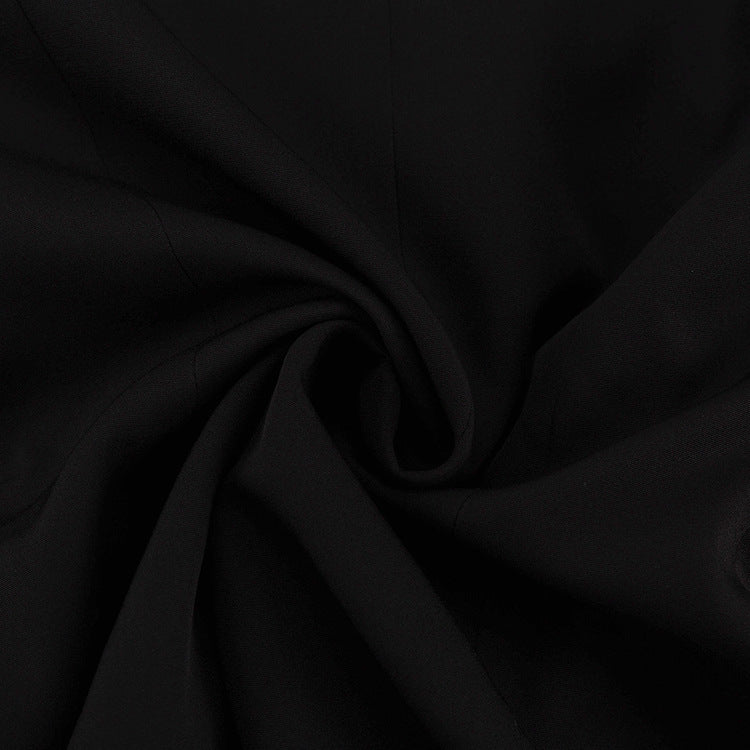 Fashionable Urban Black Suit Dress