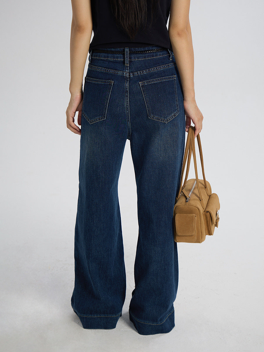 Casual Chic Wide-Leg Jeans