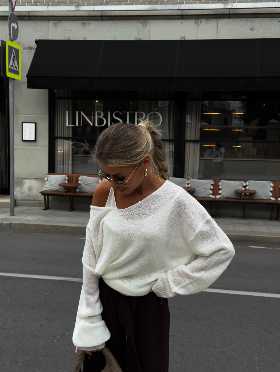 Comfortable Afternoon Choice Street Casual Sweater