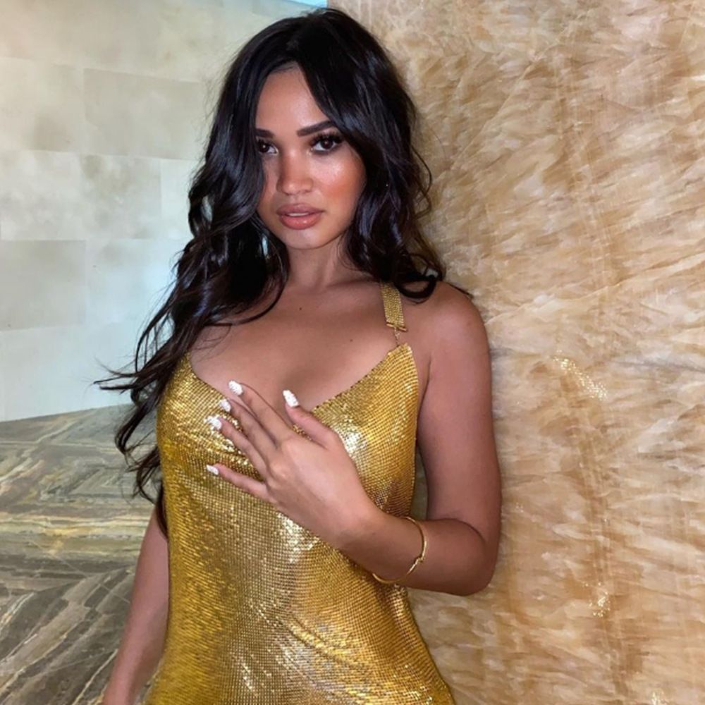 Party Fever Lively Metallic Dress