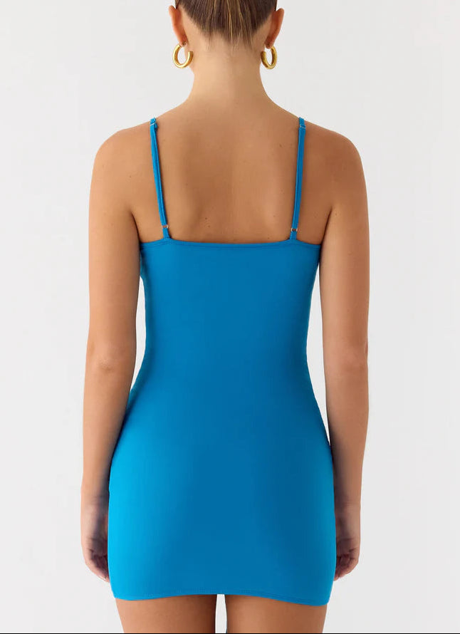 Paeonia Shell Mini Dress