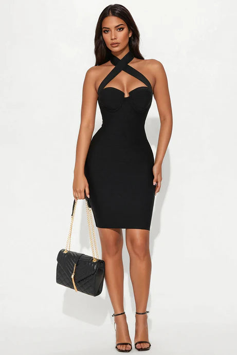 Sylvie Bandage Midi Dress