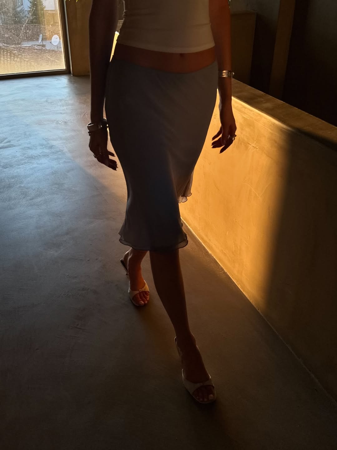 Blue Naomi Skirt