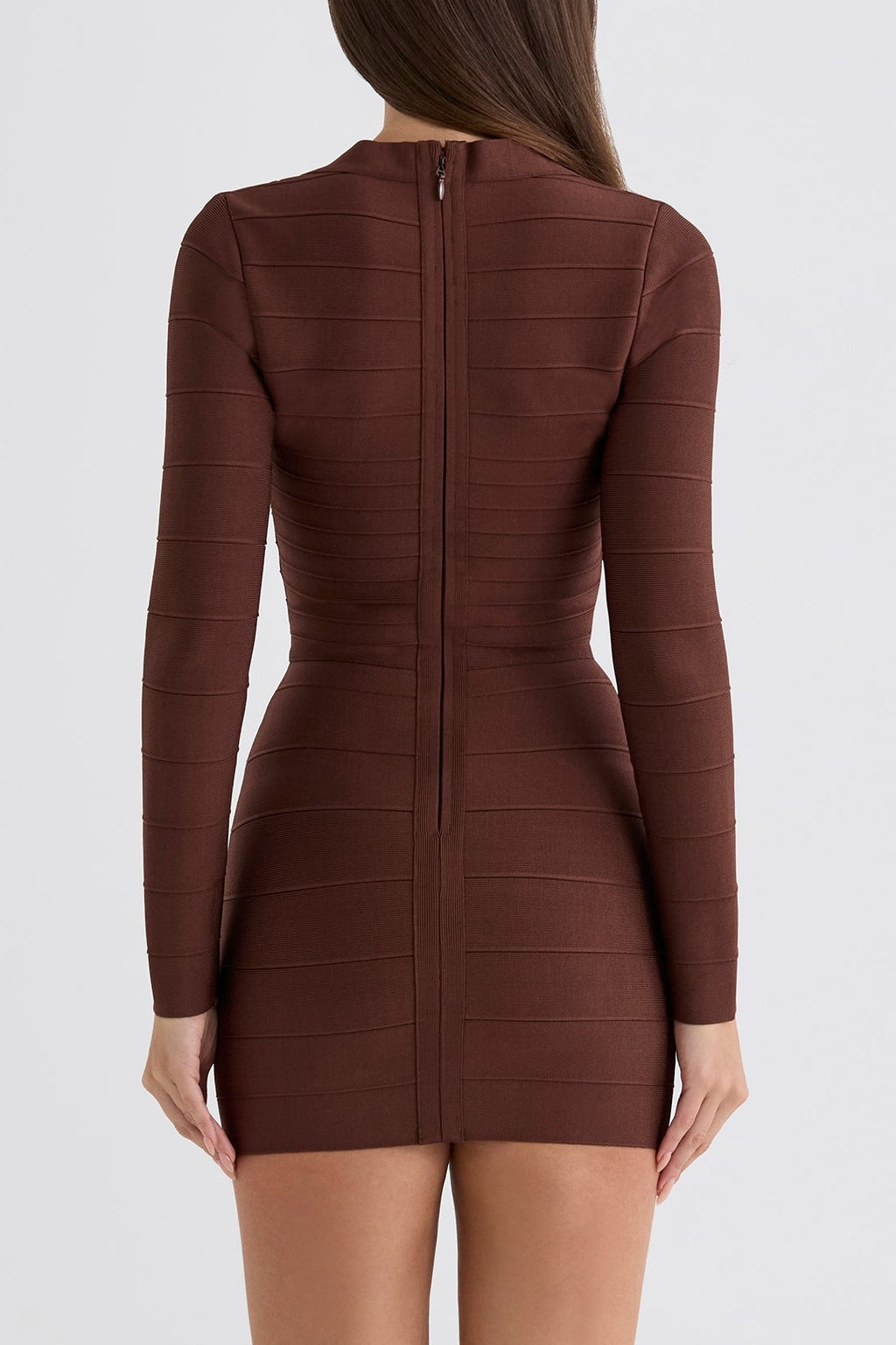 The Cinch Long Sleeve Bandage Mini Dress