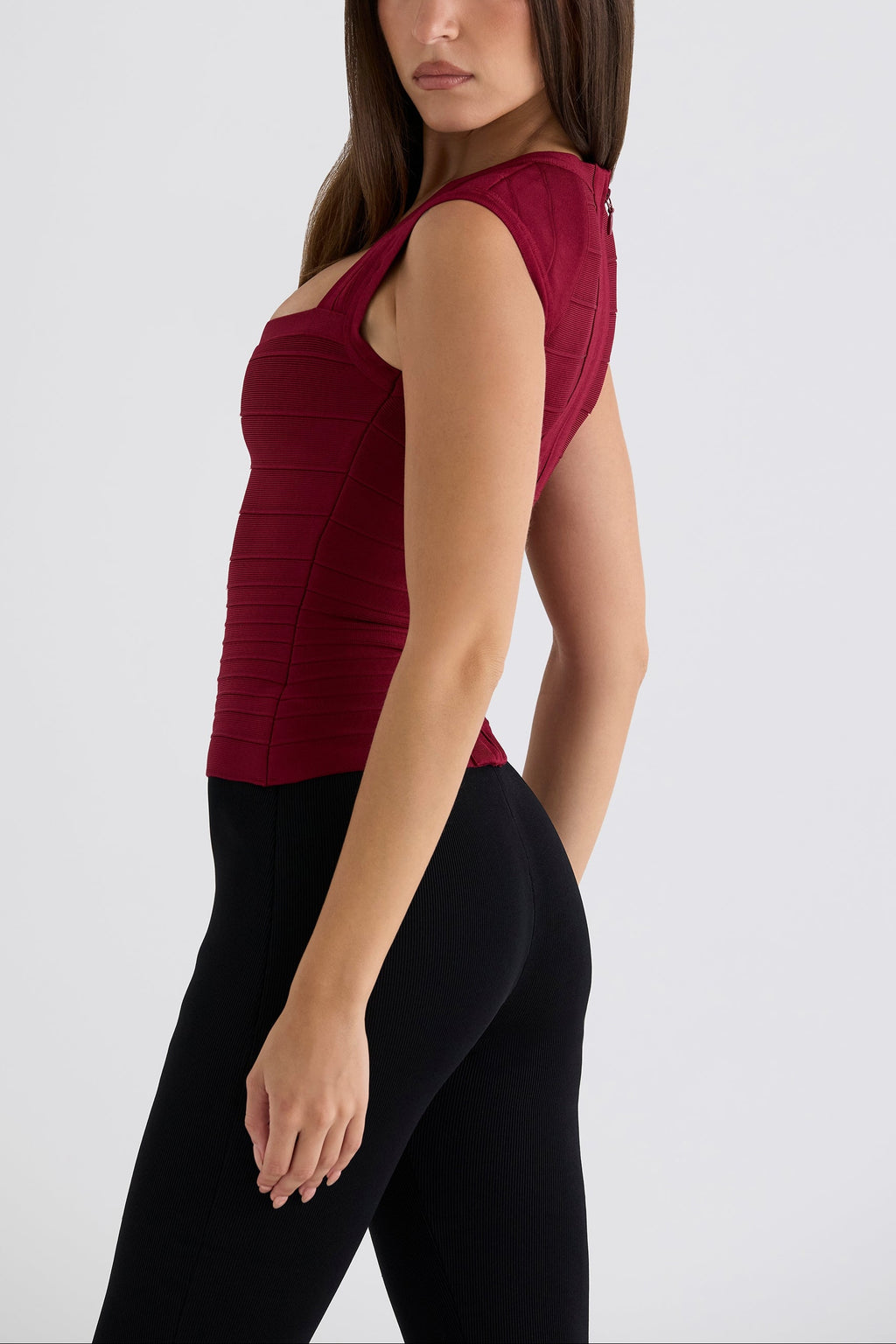Cap Sleeve Bandage Top