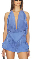 Sierra Fringe Halter Top