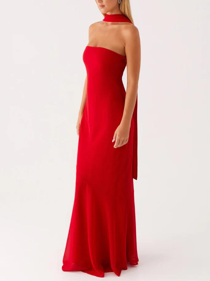 Vacation Evening Classic Strapless Gown