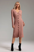 Yoland V Neck Midi Dress