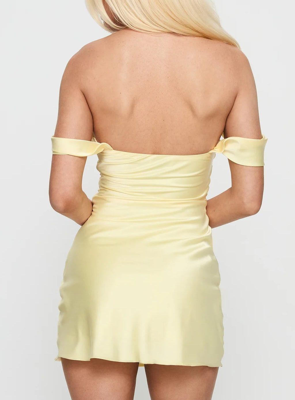 Zabbarra Off The Shoulder Mini Dress