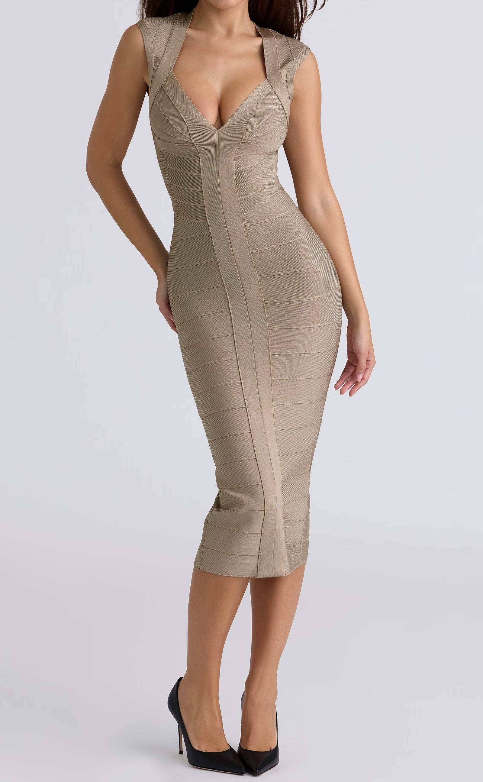 Bandage Midi Dress