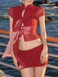 Polka Dot Two Piece Set