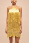 Niki Gold Dress