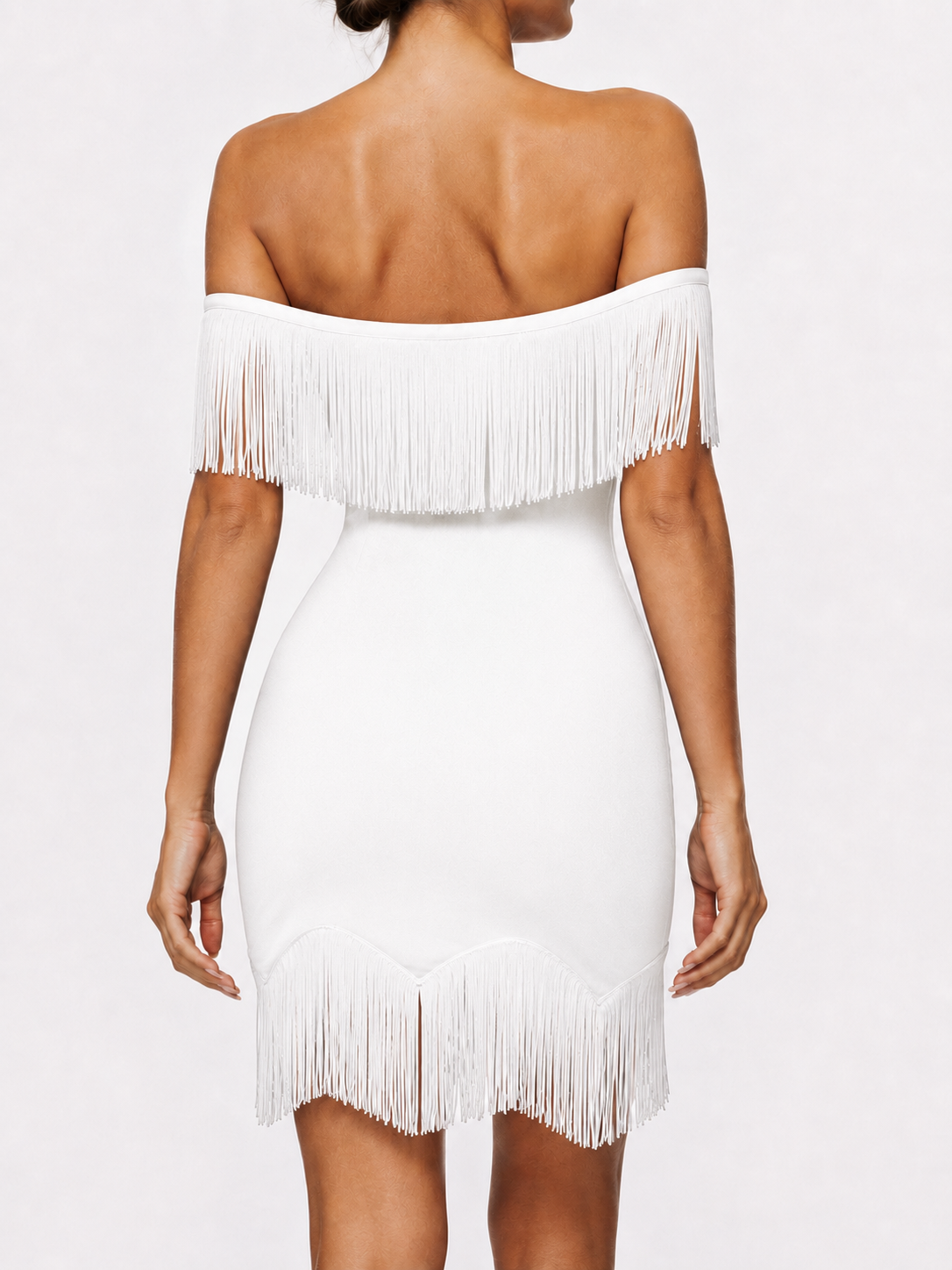 Cabaret Kiss Fringe Mini Dress