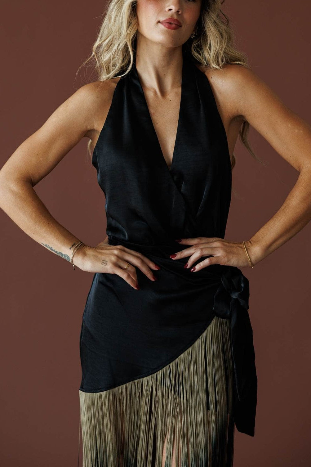 Palomino Fringe Dress