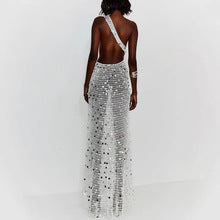 Siren Code Crochet Cutout Maxi Dress
