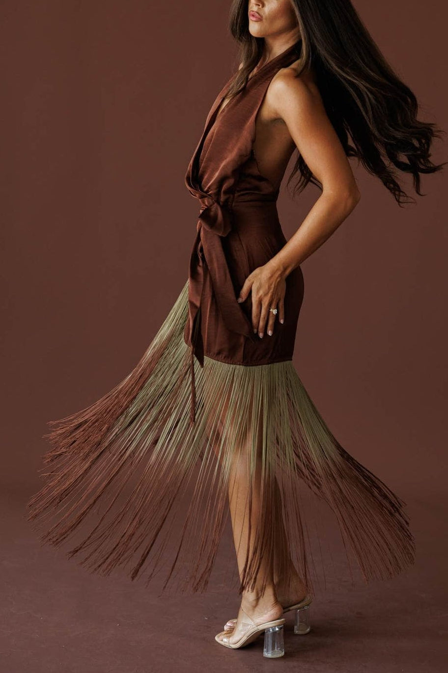 Palomino Fringe Dress