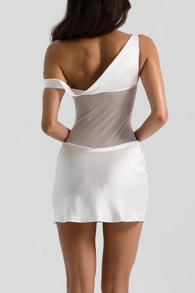Elodie  Mesh Mini Dress