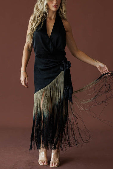 Palomino Fringe Dress