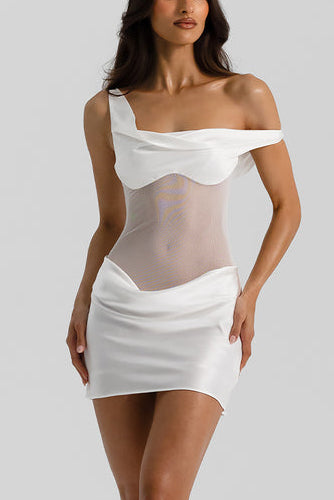 Elodie  Mesh Mini Dress
