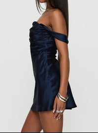Zabbarra Off The Shoulder Mini Dress