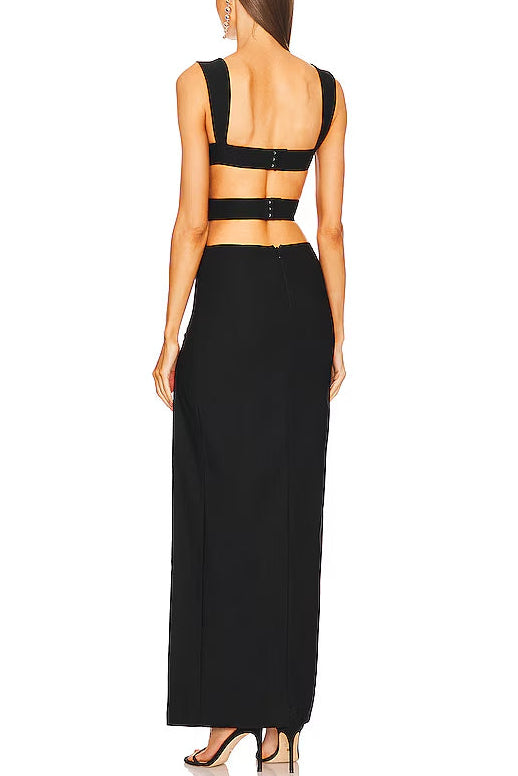 Midnight Slit Maxi Dress